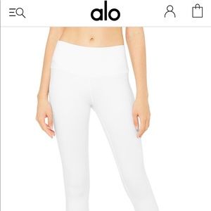 OLIVE ALO yoga Highwaist Airbrush Leggings